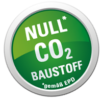 Null CO2 Baustoff